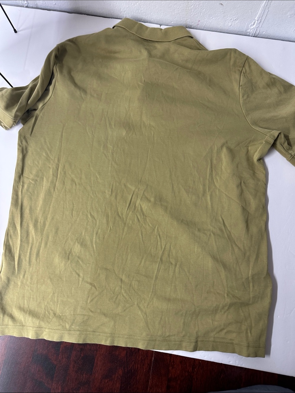 Lands' End Men's Olive Polo Shirt